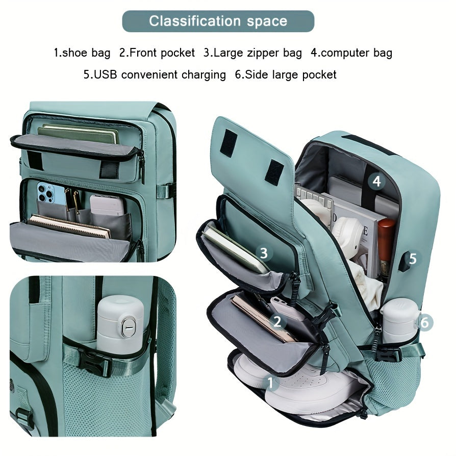 Multi-functional backpack with large capacity