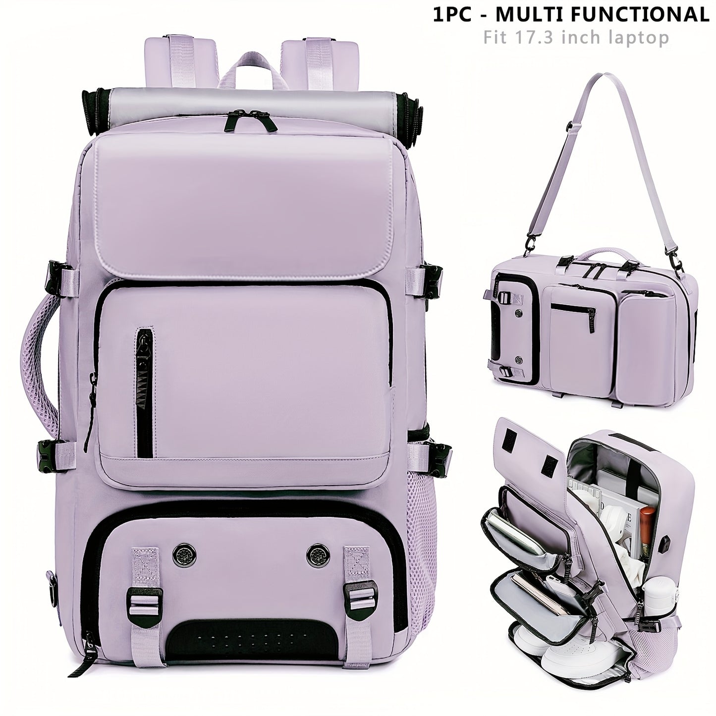 Multi-functional backpack with large capacity