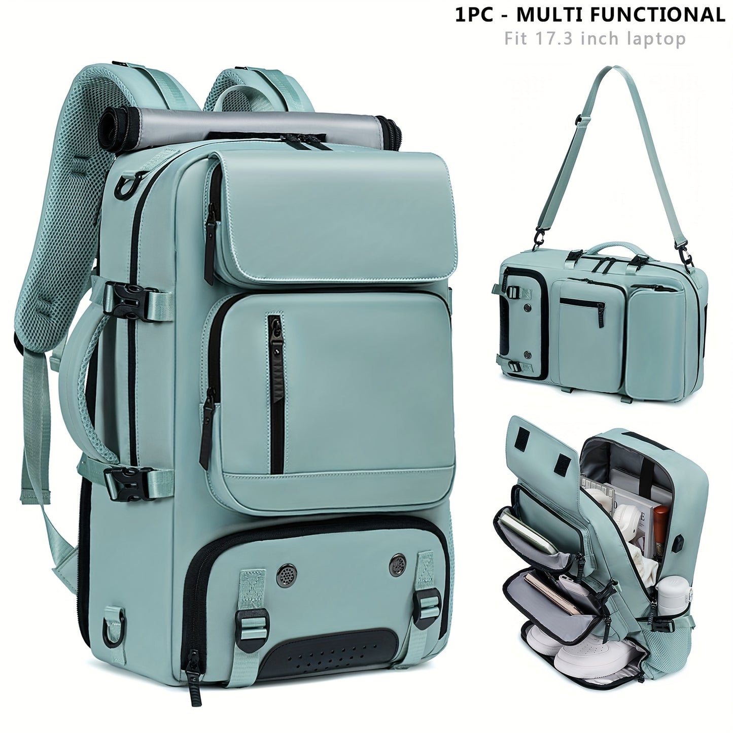 Multi-functional backpack with large capacity