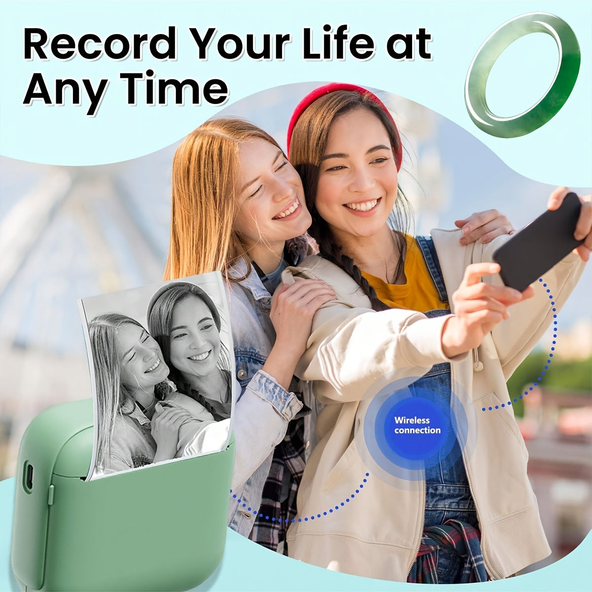 Mini Printer Print small photos to make them memories
