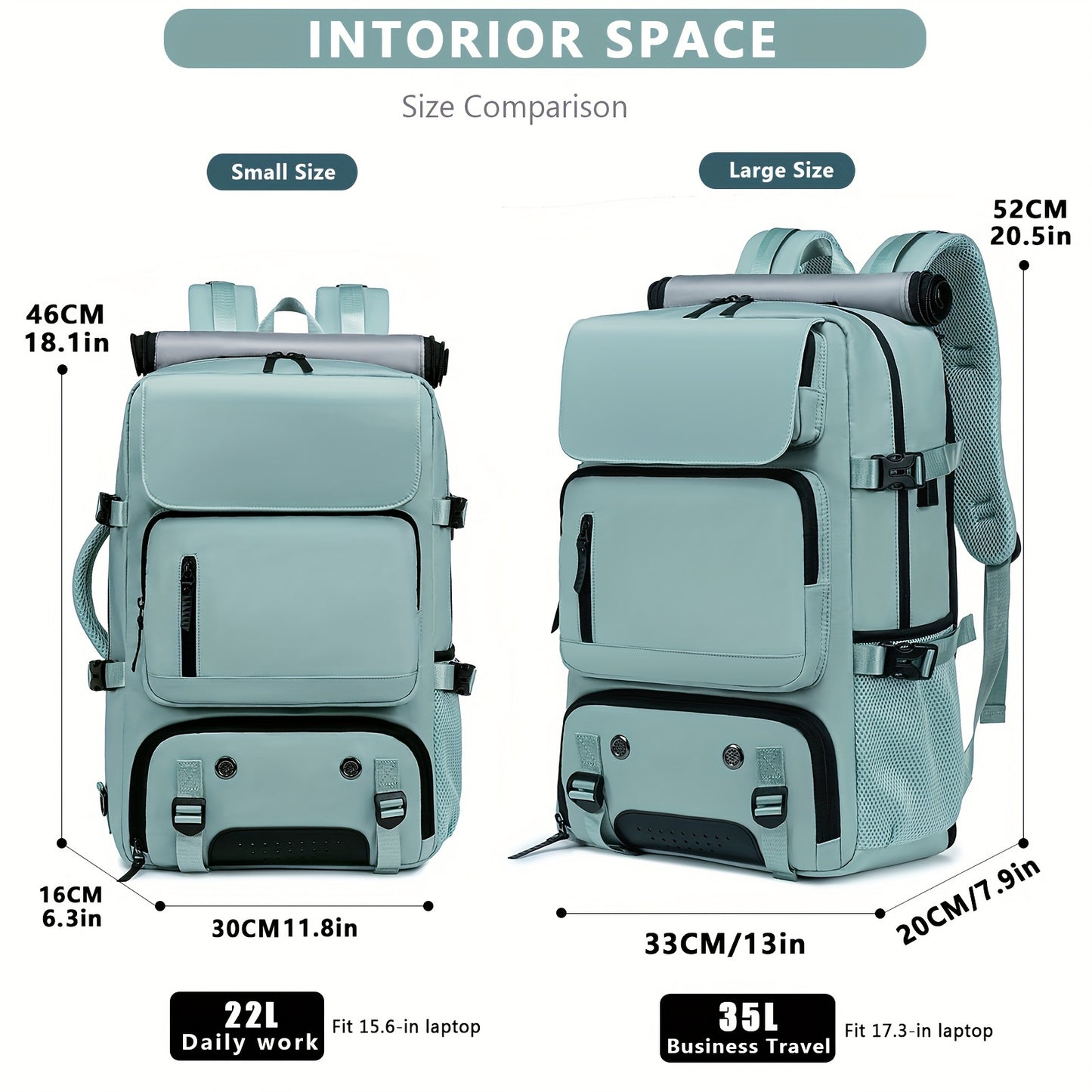 Multi-functional backpack with large capacity