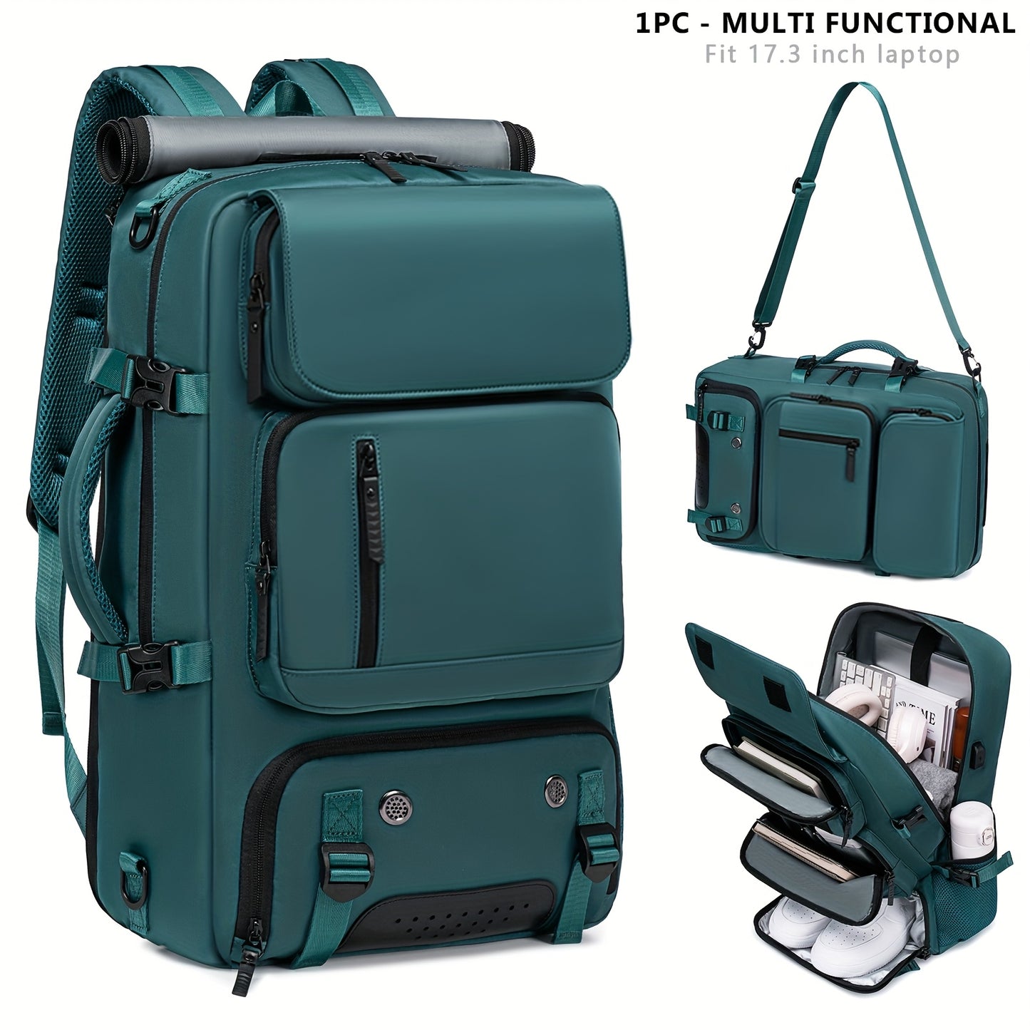 Multi-functional backpack with large capacity