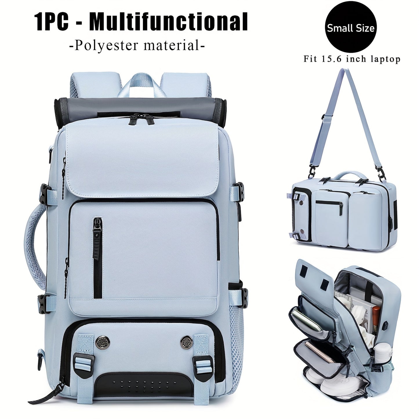 Multi-functional backpack with large capacity