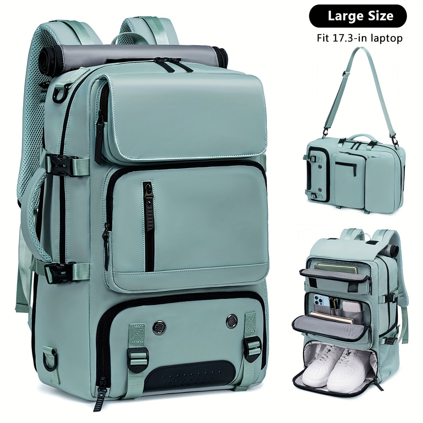 Multi-functional backpack with large capacity