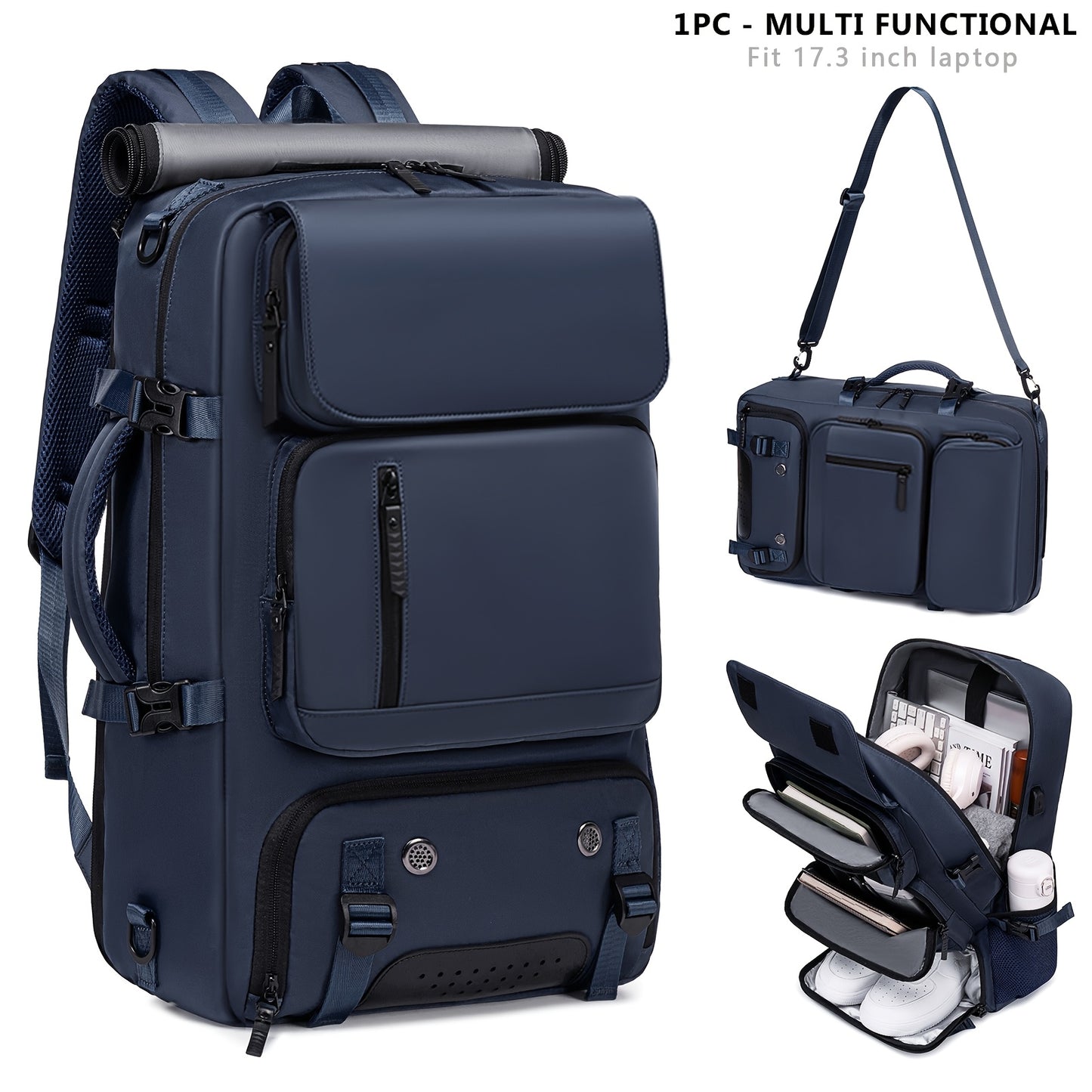 Multi-functional backpack with large capacity