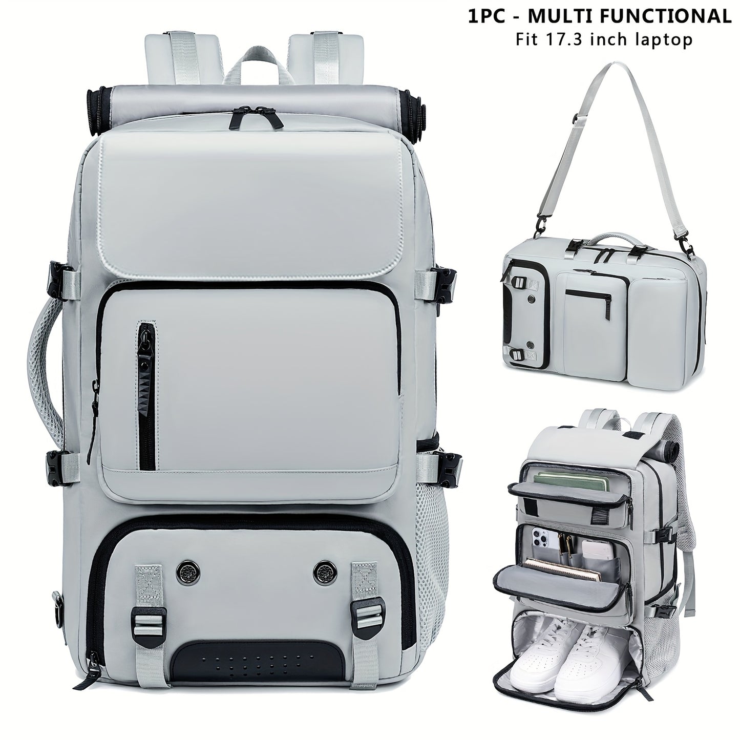 Multi-functional backpack with large capacity
