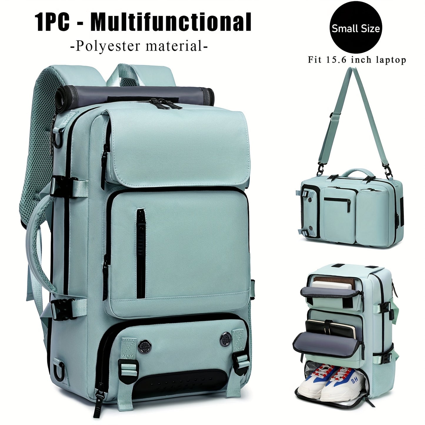 Multi-functional backpack with large capacity
