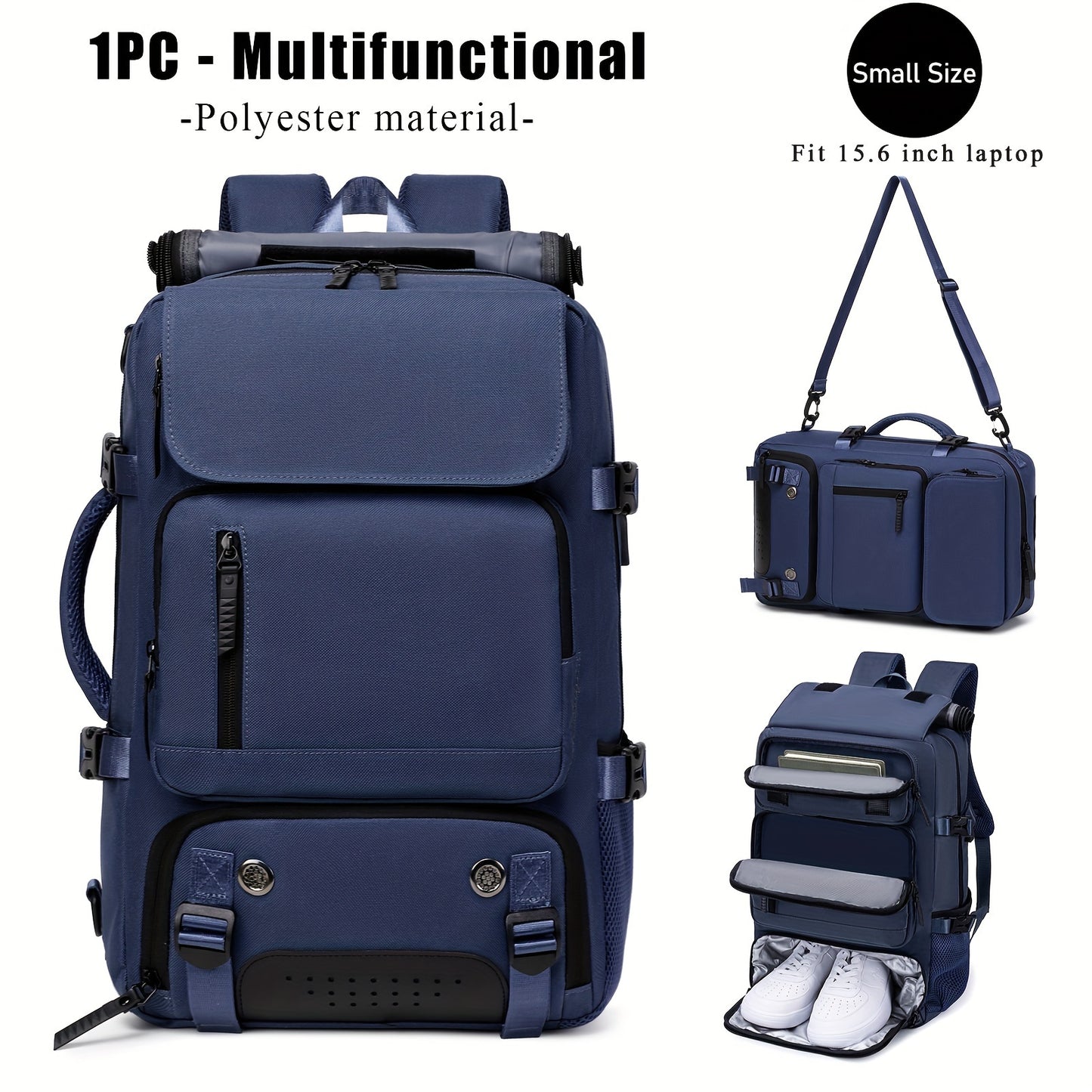 Multi-functional backpack with large capacity