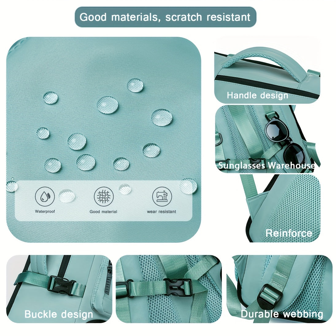 Multi-functional backpack with large capacity