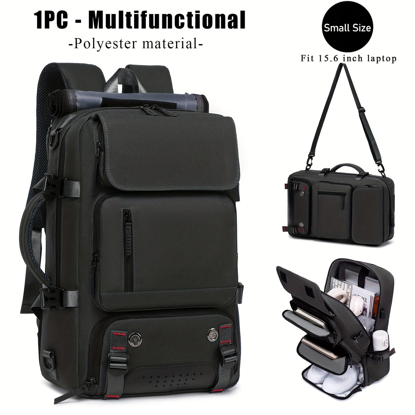Multi-functional backpack with large capacity