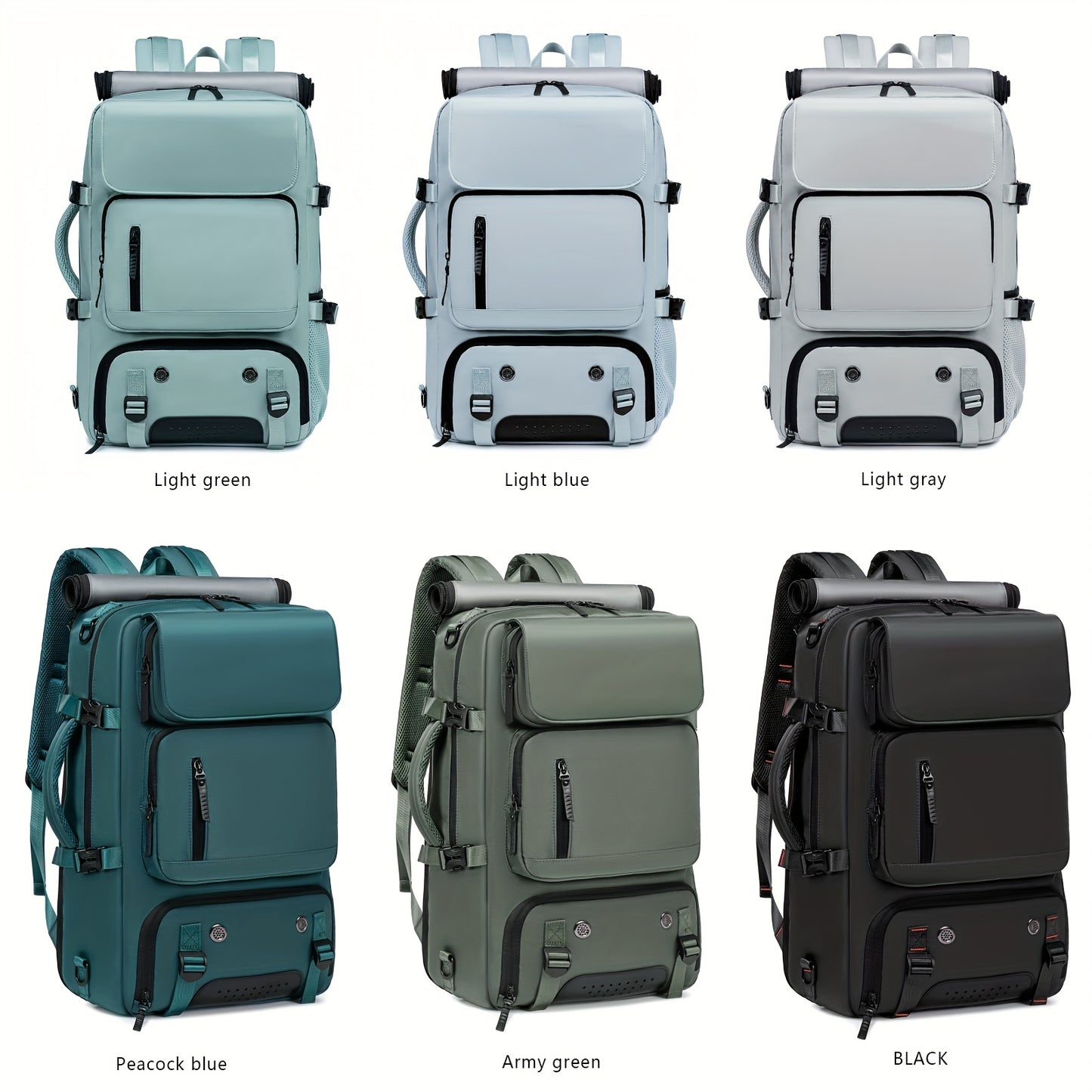 Multi-functional backpack with large capacity