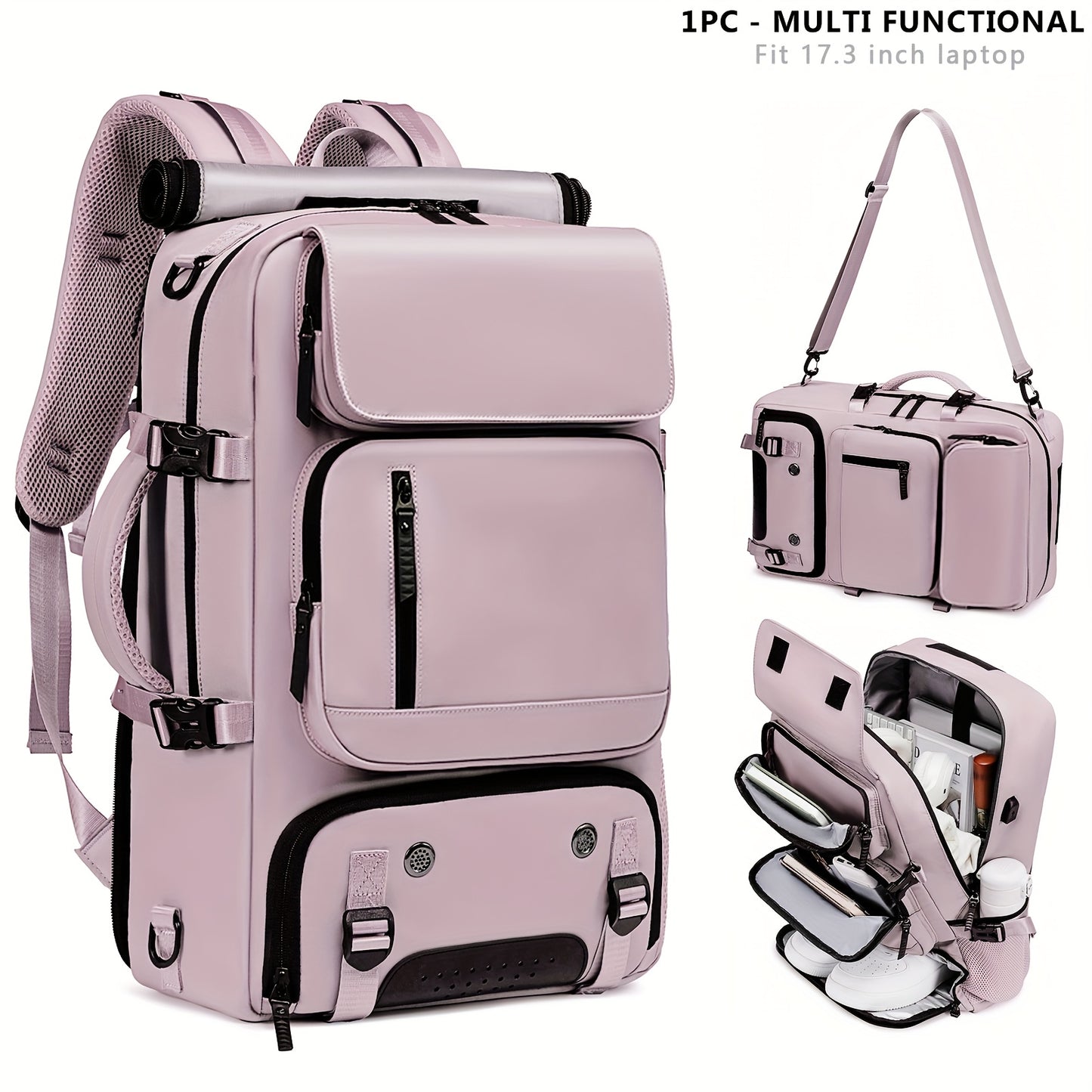 Multi-functional backpack with large capacity